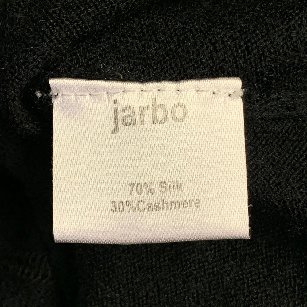 JARBO 2 Silk Cashmere Jersey Short Sleeve Crew Neck Oversized T-shirt Casual Top - Picture 10 of 10